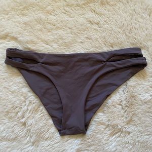 dark purple bikini bottom